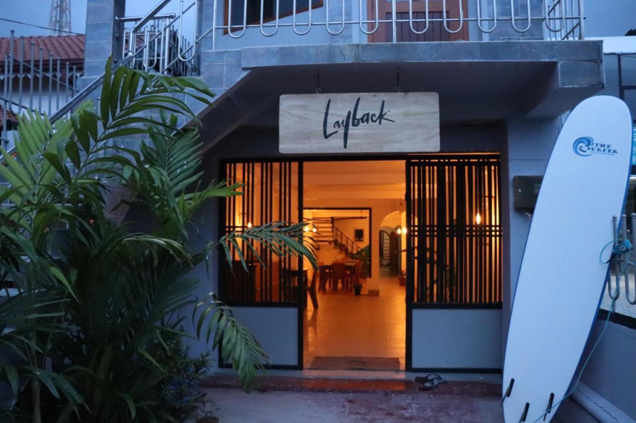 웰리가마 Layback Boutique Surf & Yoga Camp Sri Lanka 호스텔 외부 사진